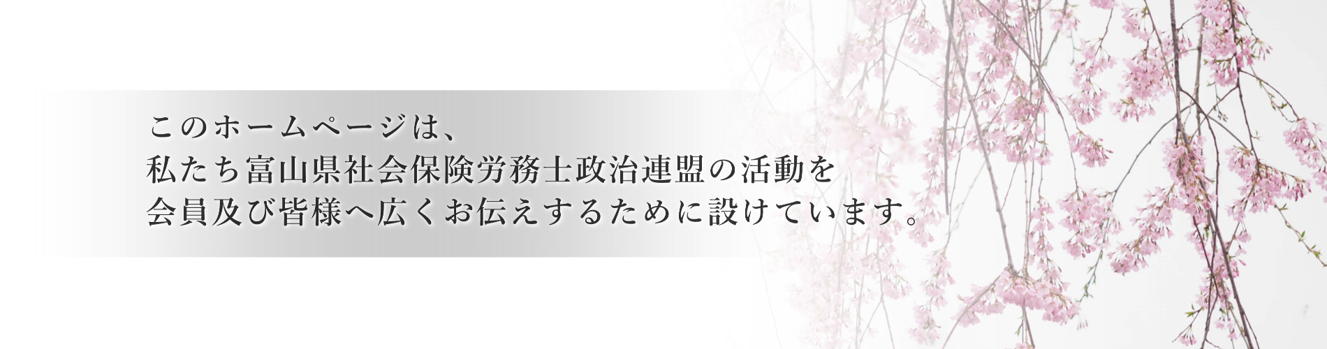 富山県社会保険労務士政治連盟